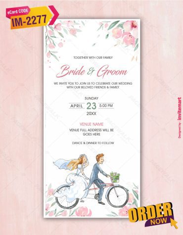 Christian Wedding Card