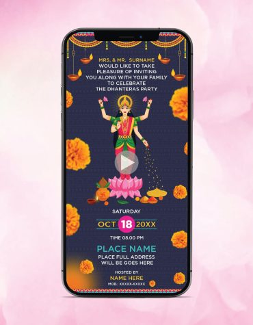 Dhanteras Invitation Video