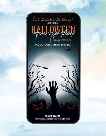 Halloween Horror Night Party Invitation