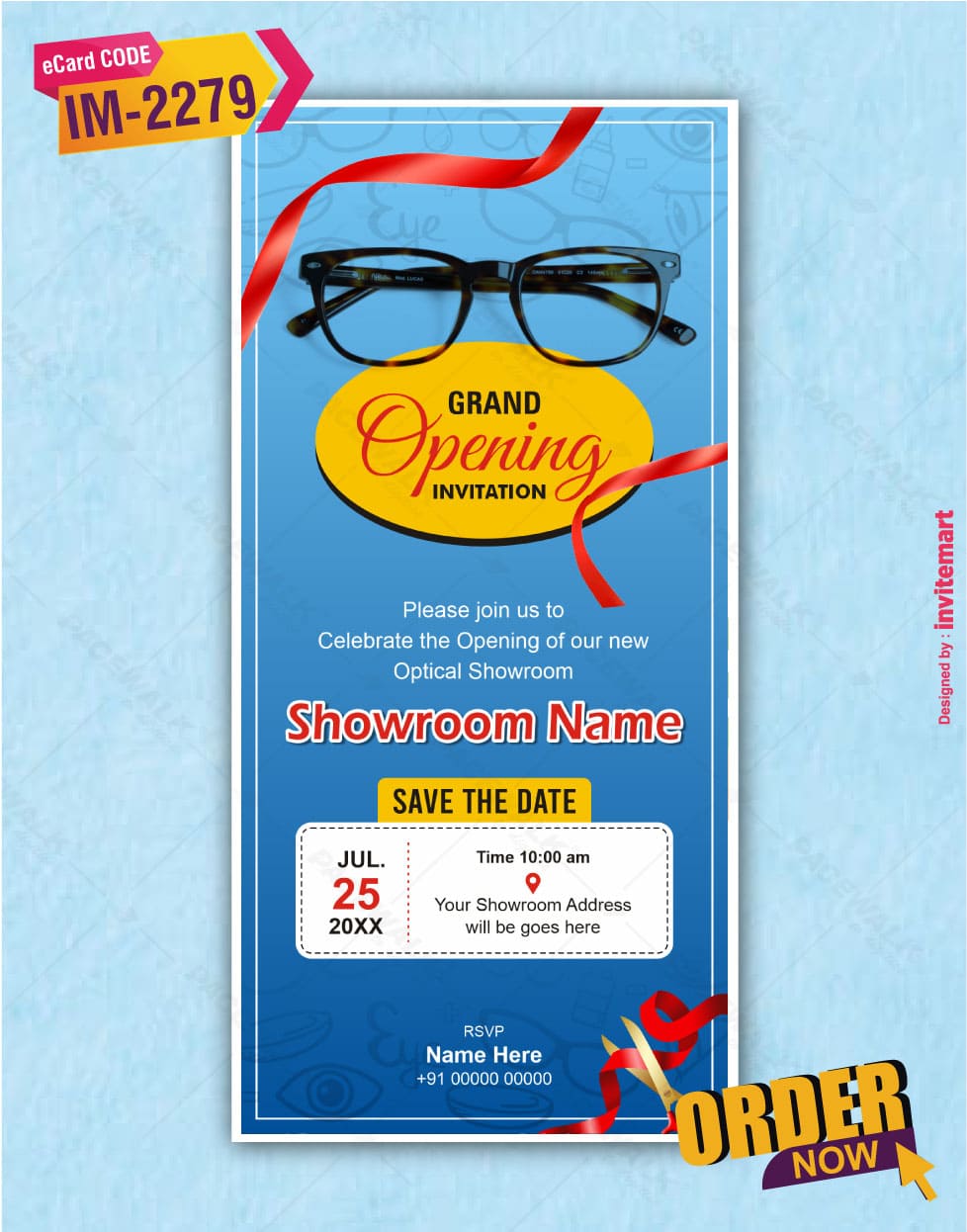 Inauguration Invitation Card