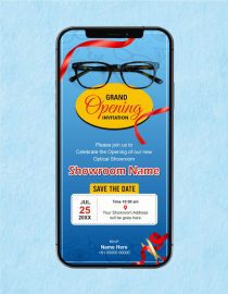 Inauguration Invitation Card