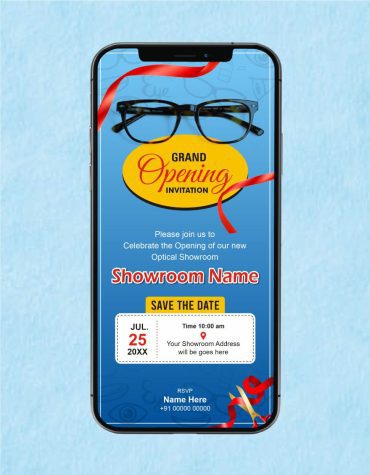 Inauguration Invitation Card