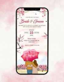 Couple Wedding Card