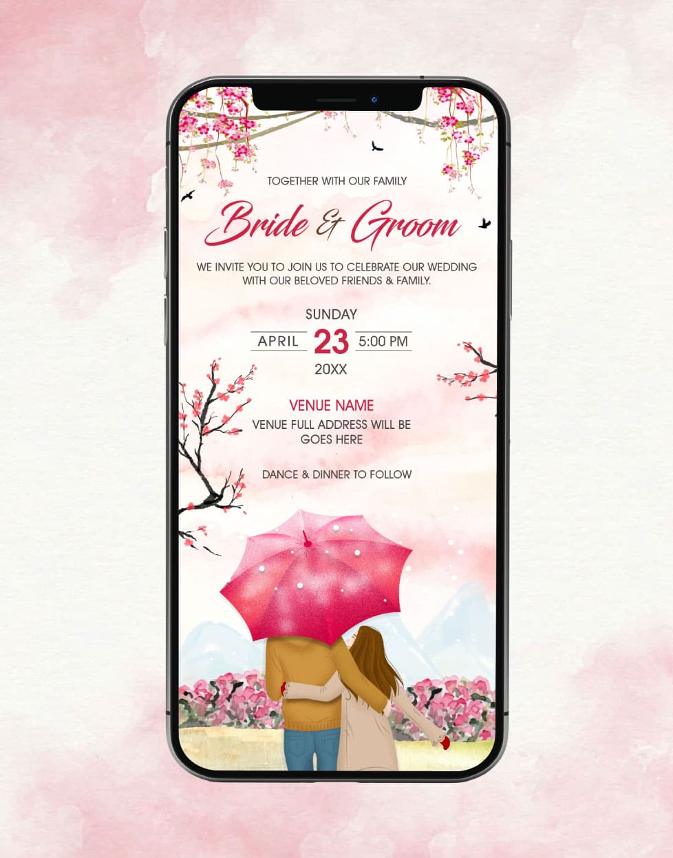 Couple Wedding Card