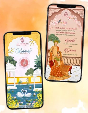 Wedding Card Design Indian