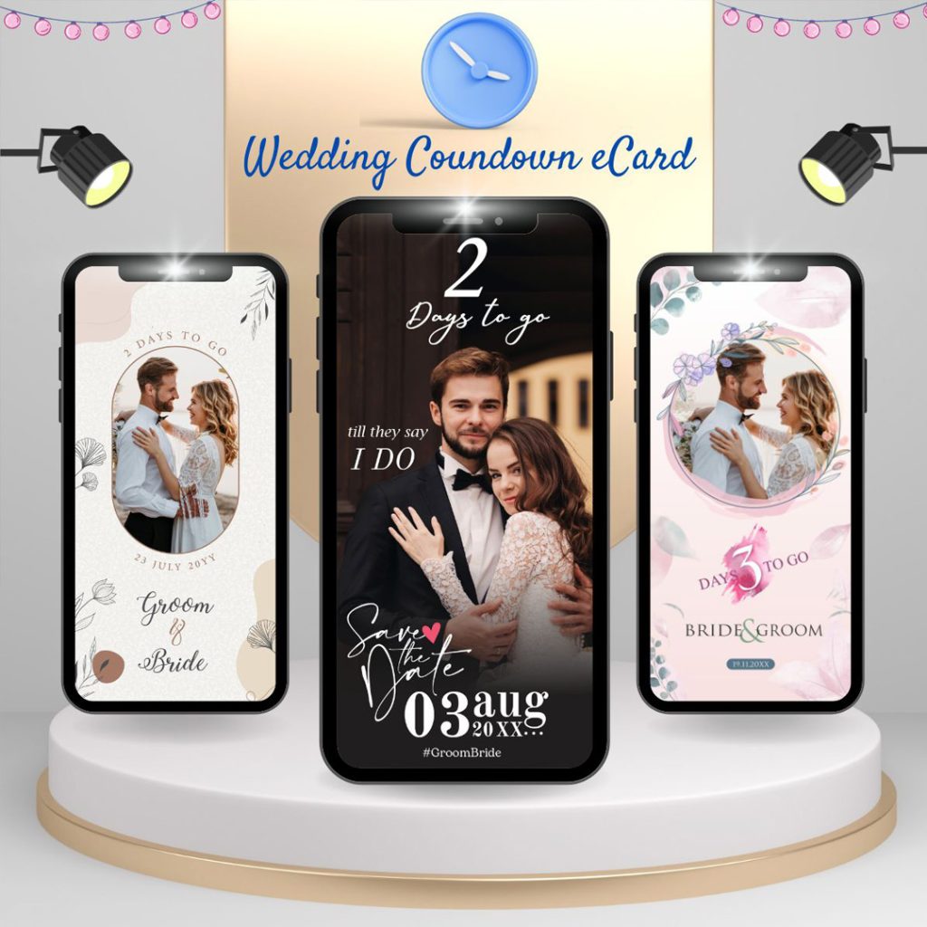 Wedding Count Down Invitation
