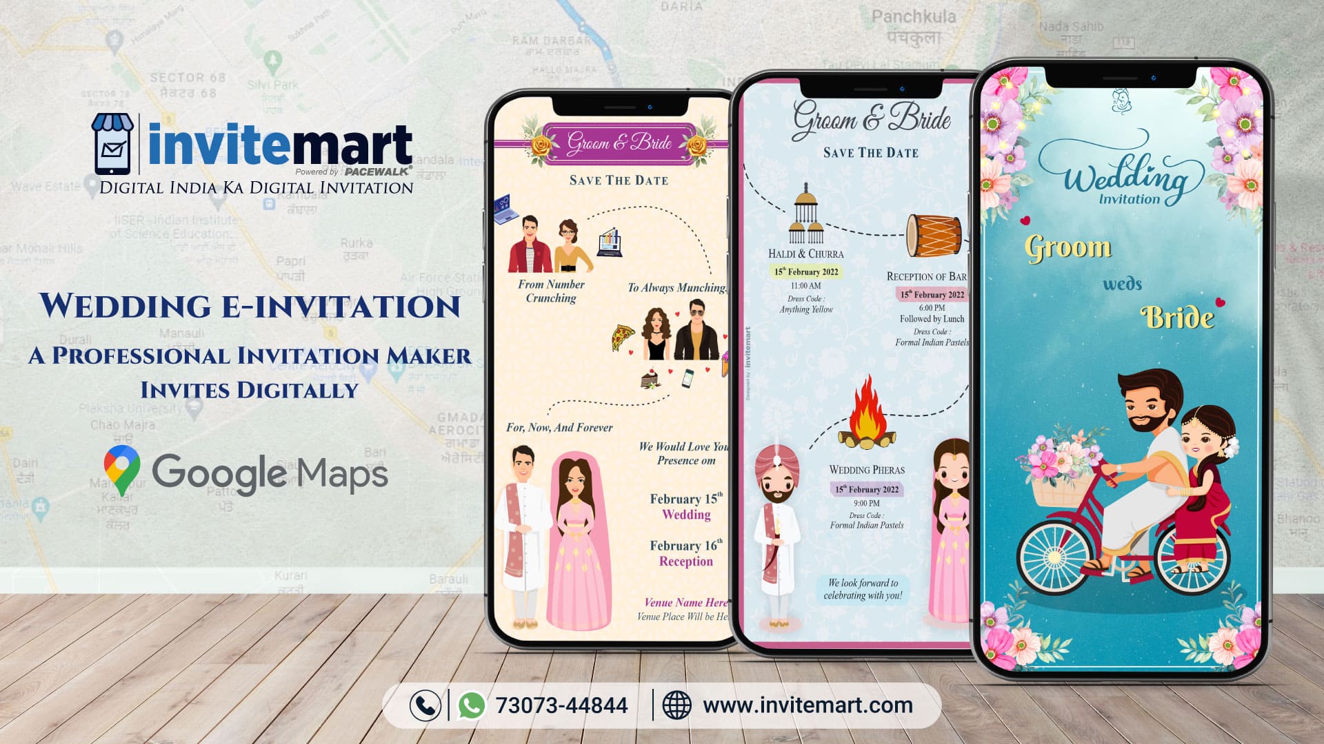 Wedding e-invite – A Professional Invitation Maker – Invites Digitally