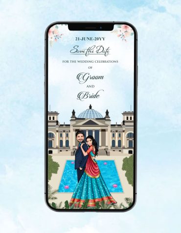 Caricature Save The Date