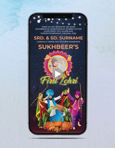 Lohri Invitation Video For Whatsapp