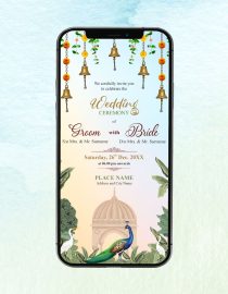 Peacock Invite