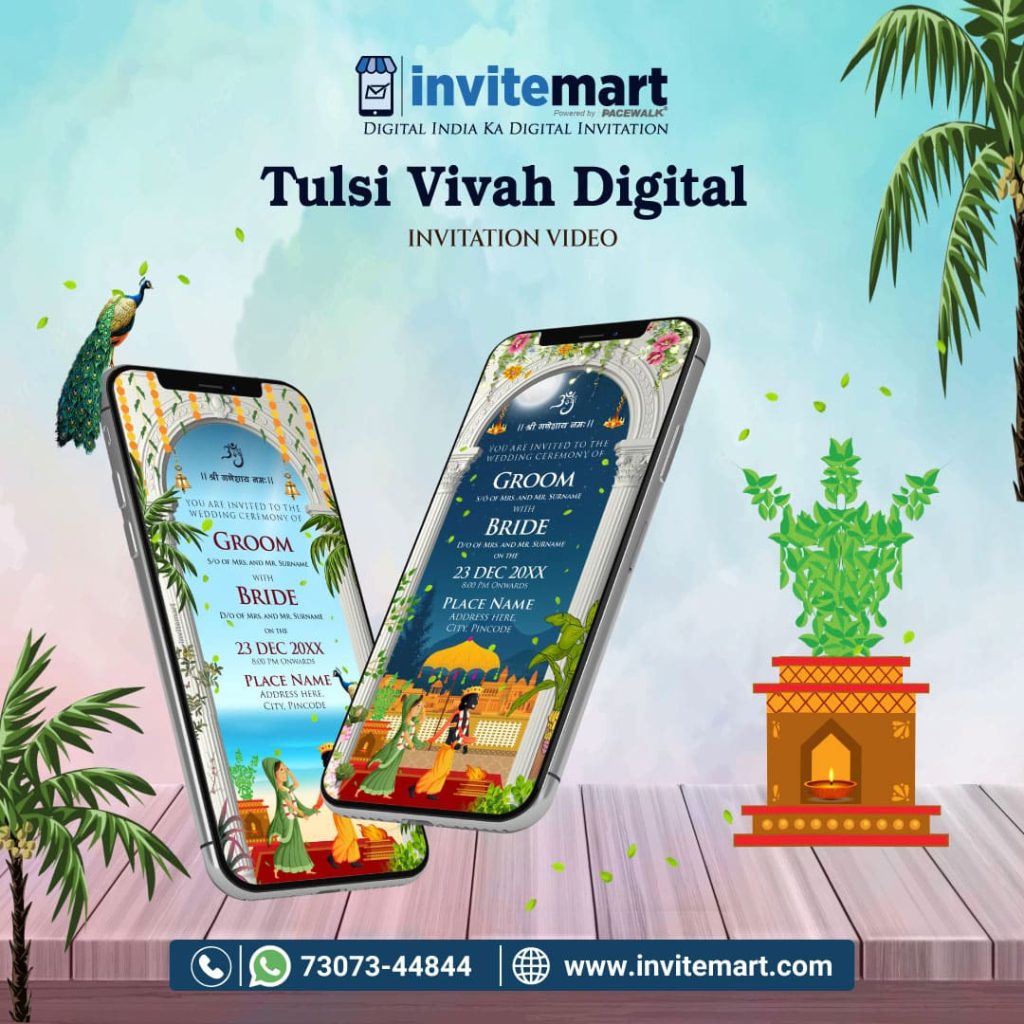 Tulsi Vivah Invitation Video Online