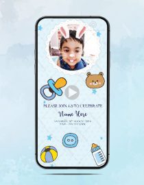 Online Birthday Invitation Video