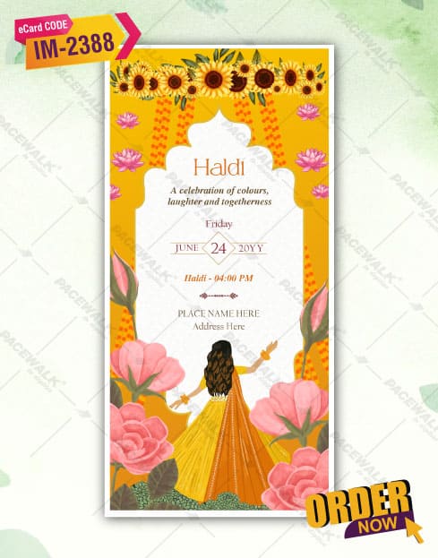 Lotus Flower Wedding Invitations