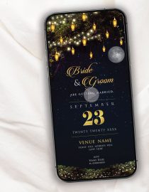 Moon Wedding Invitation Video