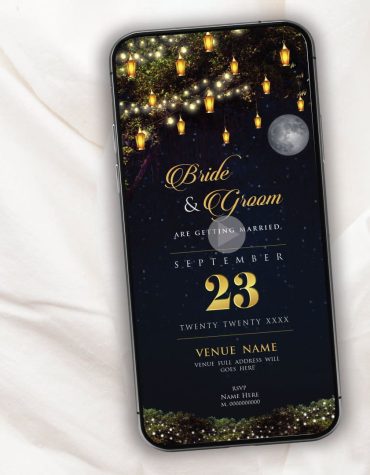 Moon Wedding Invitation Video