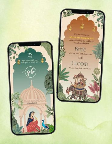 Traditional Wedding Invitation PDF