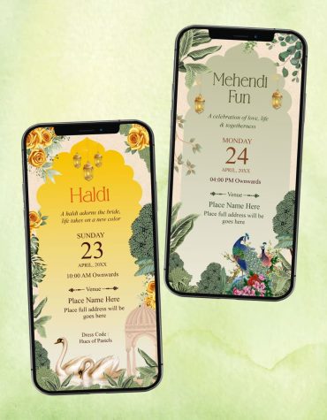 Traditional Wedding Invitation PDF