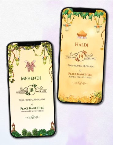 Anand Karaj Invitation PDF Card