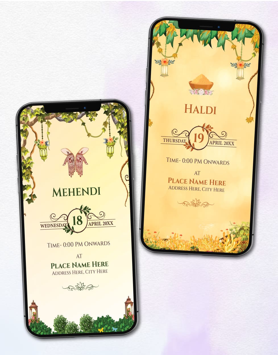 Anand Karaj Invitation PDF Card