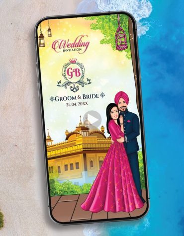 Anand Karaj Invitation Video Template