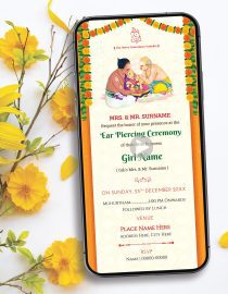 Ear Piercing Invitation Video