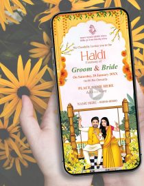 Haldi Function Invitation Video