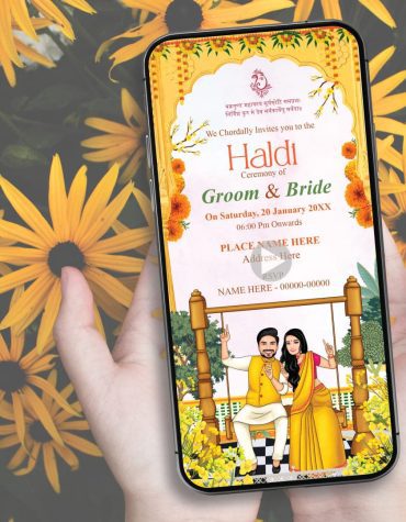 Haldi Function Invitation Video