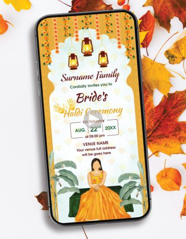 Haldi Kumkum Invitation Video