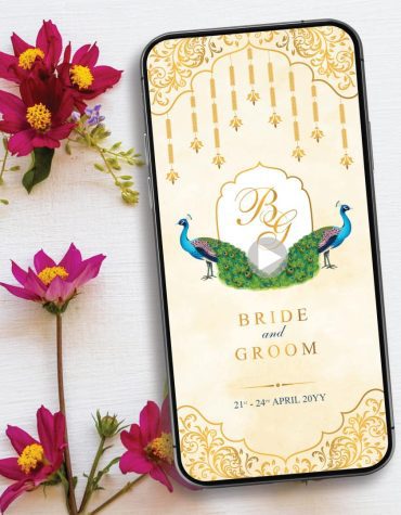 Multicolor Wedding Invitation Video