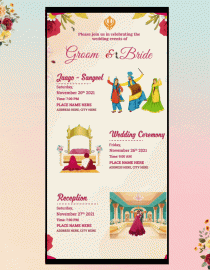 Punjabi Wedding Invitation GIF