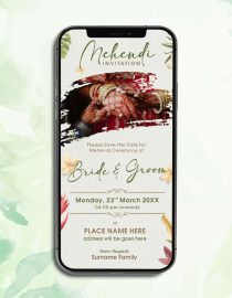 Mehendi Invitation eCard
