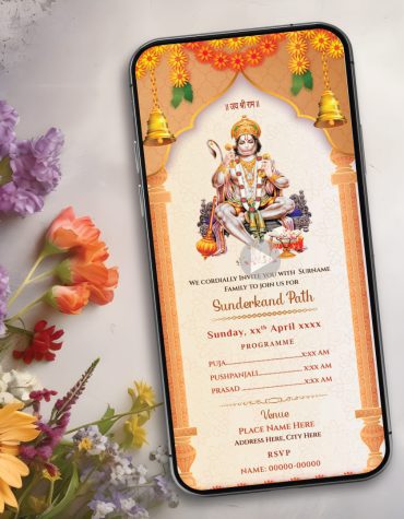 Sunderkand Path Invitation Video for Whatsapp