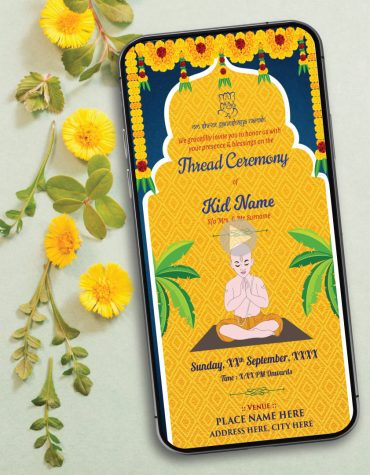 Thread Ceremony Invitation Video