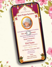 Kuan Pujan Invitation Video