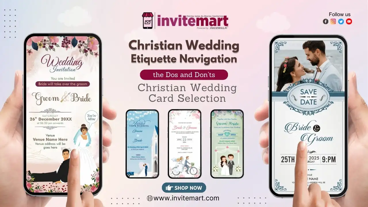 Christian Wedding Card