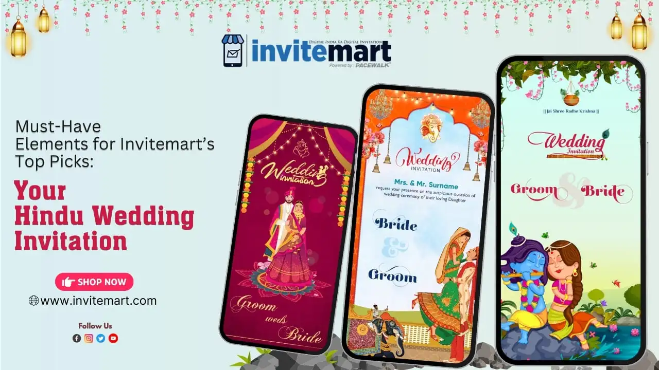 Hindu Wedding Invitation Card