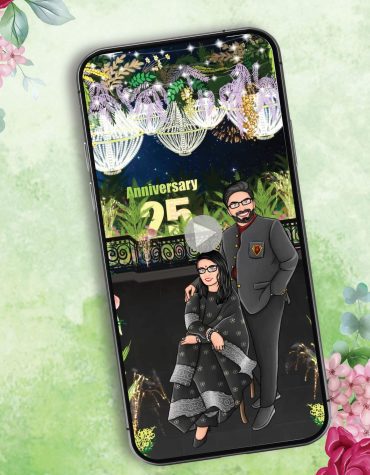 25th Wedding Anniversary Invite Video