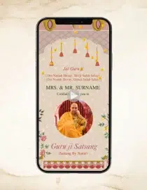 Guru Ji Satsang Invitation Video