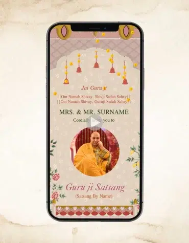 Guru Ji Satsang Invitation Video