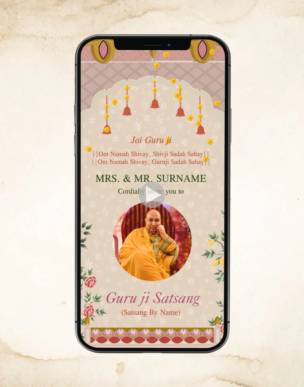 Guru Ji Satsang Invitation Video