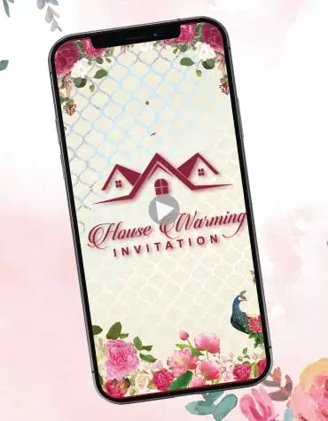 Jain Housewarming Ceremony Invitation Video