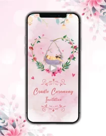 Best Cradle Ceremony Invitation Video