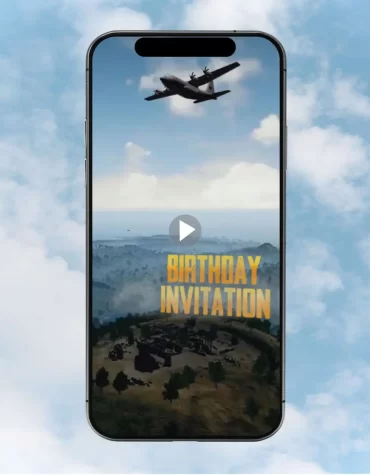 Pubg Birthday Party Invitation Video